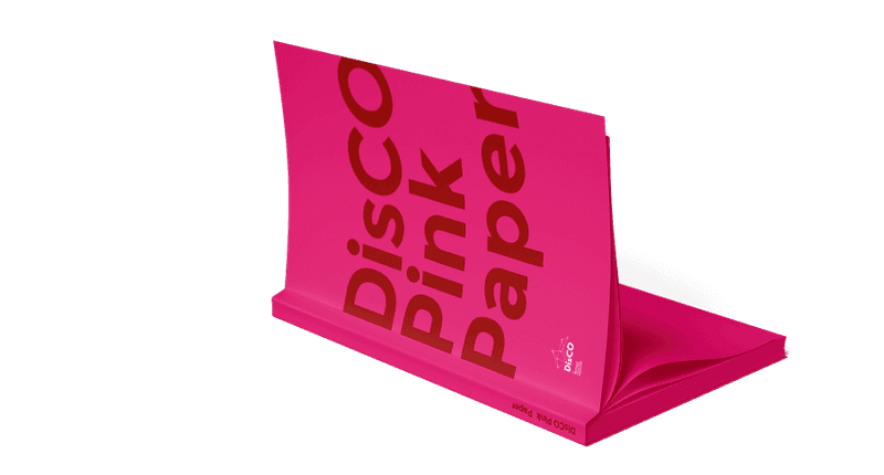 DisCO Pink Paper Cover